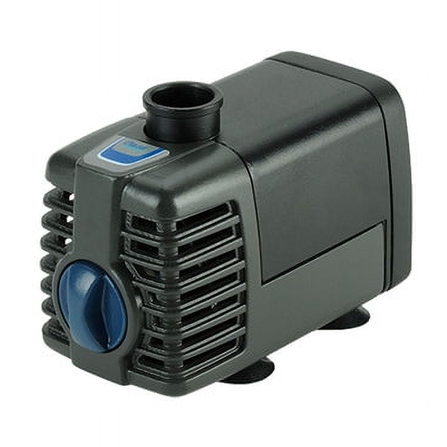 Compact Black Submersible Fountain Pump with Adjustable Flow
