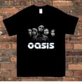 thumbnail image 1 of OASIS Band T Shirt New Cotton Unisex Black Tee S-4XL, 1 of 2