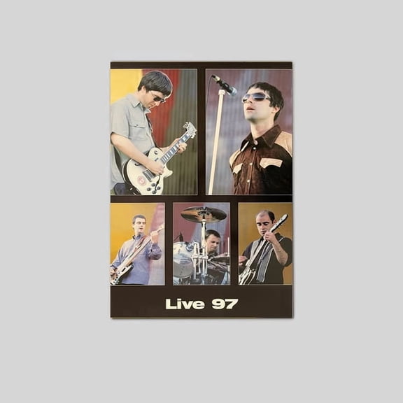 OASIS LIVE 97 RARE AUTHENTIC 1997 POSTER Poster Size 24''x36'' The Golden Shop