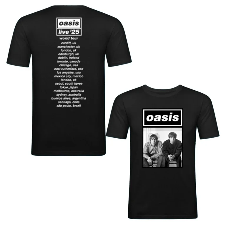 OASIS Live '25 Tour 2025 T-shirt Allsize For Fans Short