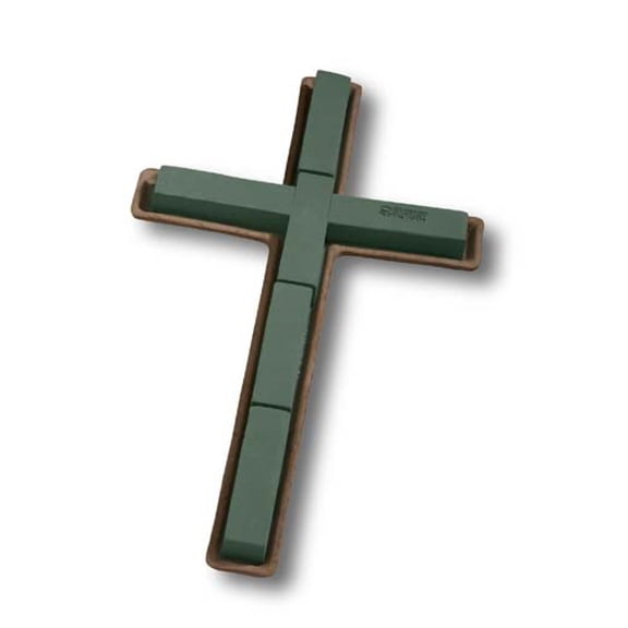 OASIS Mache Backed Floral Foam Cross, 30"