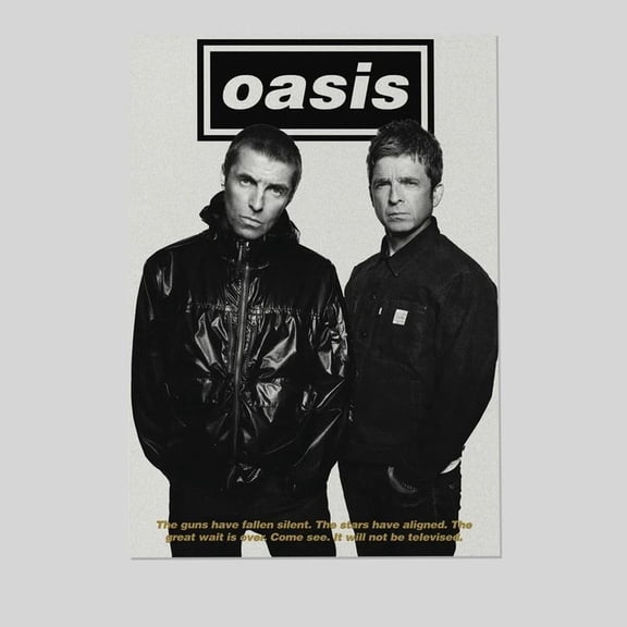 OASIS POSTER CLASSIC ROCK REUNION LIAM NOEL GALLAGHER ICON Size 24''x36'' - Postora