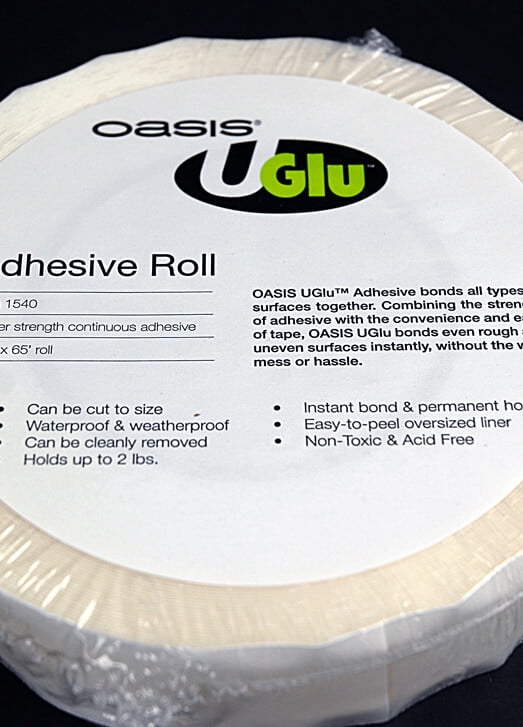 OASIS Uglu Adhesive 3/4 x 65' Roll - QUALITY WHOLESALE