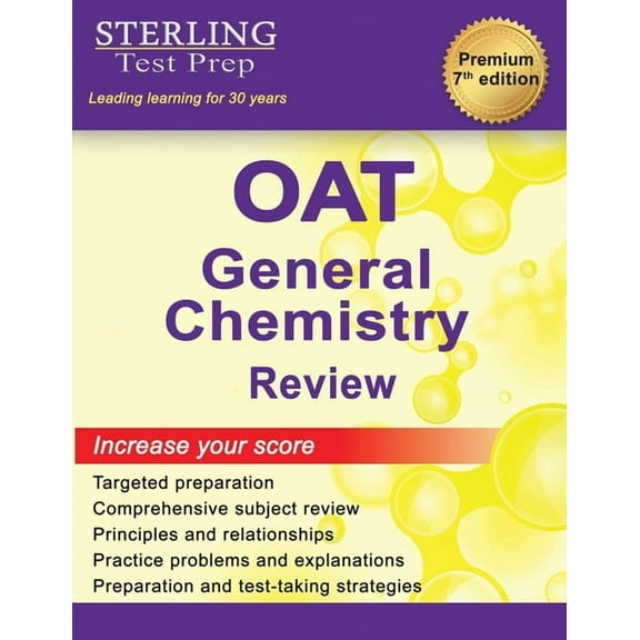 OAT General Chemistry Review: Complete Subject Review, (Paperback)