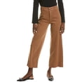thumbnail image 1 of OAT NEW YORK womens  Harvest Wheat Wide Leg Jean, 30, Brown, 1 of 3