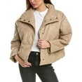 thumbnail image 1 of OAT NEW YORK womens  Quilted Jacket, xs, Brown, 1 of 3