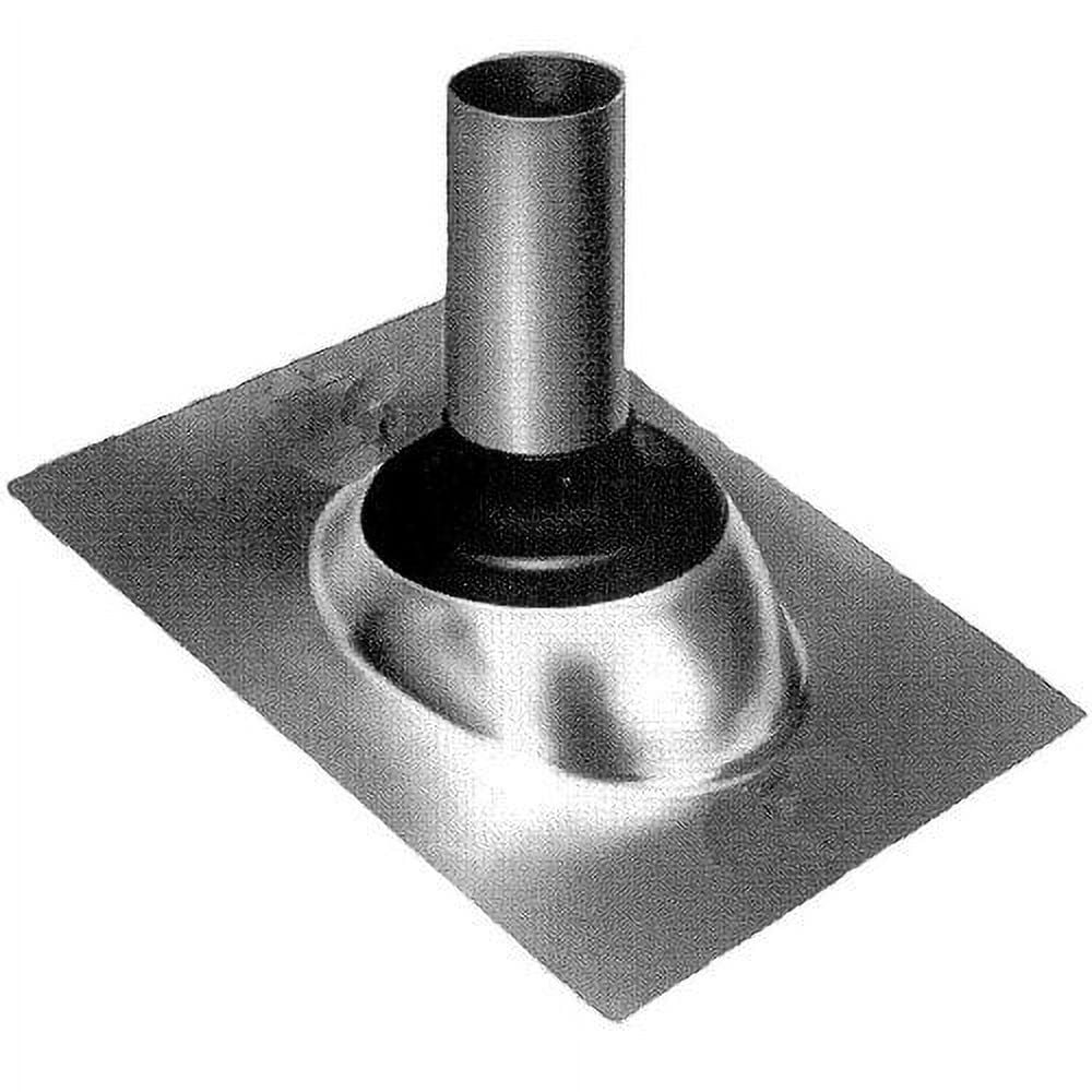 OATEY 10-3/4" x 14-1/2" Galvanized ESM Vent Pipe Roof Flashing with 2" Diameter