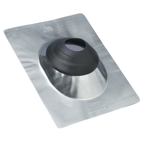 OATEY 11841 No-Caulk Galvanized Steel Roof Flashing, 1-1/4 to 1-1/2" Opening