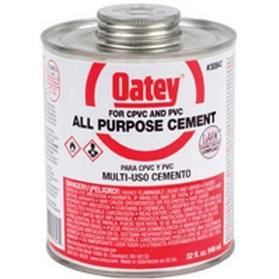 OATEY 32 OZ All Purpose Cement Clear 30847 12/Each