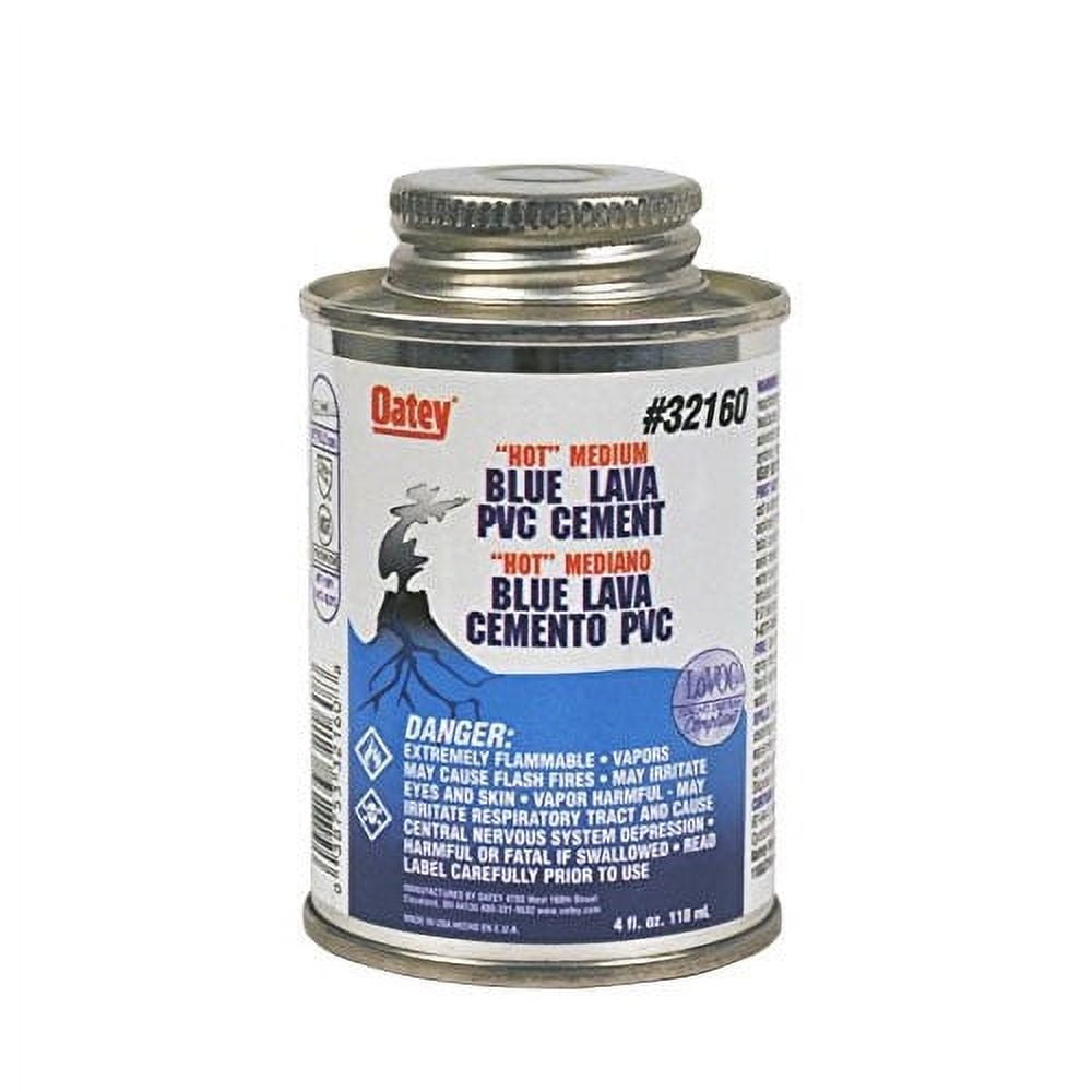 OATEY COMPANY 32160 4OZ Blue Lava PVC Cement