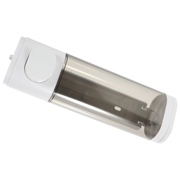 OATIPHO Wall Mounted Soap Dispenser White ABS Material Manual Press for Bathroom