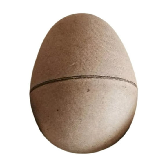 OAVQHLG3B 10 Pcs DIY Paper Mache Easter Eggs, Easter Craft Supplies Blank Paper Eggs for Decorating Fillable Paint Your Own Eggs for Easter Party Ornaments Children Egg Hunt Basket Stuffers Fillers