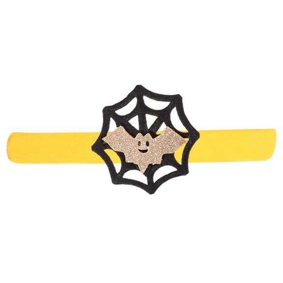 OAVQHLG3B 10Pack Halloween Slap Bracelets Halloween Toys for Kids Girls Boys, Pumpkin Ghost Bracelets Bulk for Party Favors and Supplies, Halloween Treat Bags Gifts