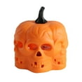 thumbnail image 1 of OAVQHLG3B 12 pcs Halloweeen Decorations Lighted Pumpkin Shadow Box, Jack-o-Lantern, Durable Night Light Tabletop Décor for Indoor Home Windowsill Kitchen, 1 of 4