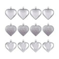 thumbnail image 1 of OAVQHLG3B 12Pcs Valentines Day Decor Heart Ornaments for Christmas Tree Decorations Heart Shaped Bauble Perfect for Valentine's Day Wedding Anniversaries and Party Supplies, 1 of 6