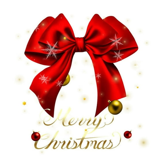 OAVQHLG3B Snowflake Window Clings Stickers for Glass Xmas Decals Decorations Winter Cartoon Christmas Tree Bow Window Sticker for Happy New Year Party DIY Decor Supplies