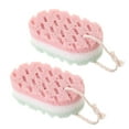 thumbnail image 1 of OAVQHLG3B 2 Pcs Bath Shower Sponge for Woman Man Relaxing Massage Body exfoliating Loofah Sponge, 1 of 6
