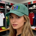 thumbnail image 1 of OAVQHLG3B 2026 Soccer Fan Cap，Classic Baseball Caps, USA, CAN, MEX Baseball Hat, Adjustable Unisex Fit, Breathable Cotton, for Soccer Supporter, 1 of 5