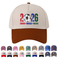 thumbnail image 1 of OAVQHLG3B 2026 Soccer Fan Cap，Classic Baseball Caps, USA, CAN, MEX Baseball Hat, Adjustable Unisex Fit, Breathable Cotton, for Soccer Supporter, 1 of 6
