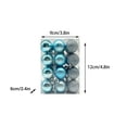thumbnail image 1 of OAVQHLG3B 24Pcs Christmas Ball Mini Ornaments Party Decorations Shatterproof Festival Pendant Hangings for Xmas Tree Decor, 1 of 4