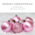 thumbnail image 1 of OAVQHLG3B 24Pcs Mini Christmas Balls Ornaments for Xmas Tree, 1.6 Inch Small Shatterproof Christmas Tree Decorations Hanging Ball for Holiday Wedding Party Decoration, 1 of 7