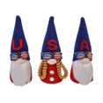 thumbnail image 1 of OAVQHLG3B 3pcs Patriotic Gnome Independence Day 4th of July Decorations Plush Gnome Doll Gifts for Decoration Ornaments, 1 of 9