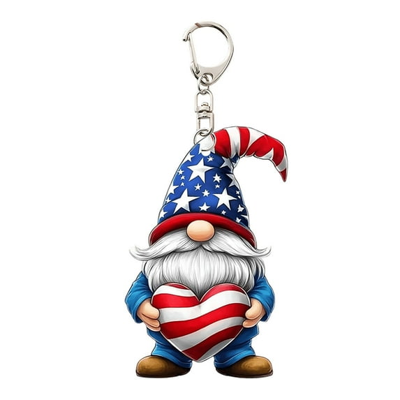 OAVQHLG3B 4th of July Car Rear View Mirror Accessories Car Mirror Hanging Accessories Car Pendant, Car Charms Ornament - Swinging Ornaments Cars Accessory for Men and Women Hanger