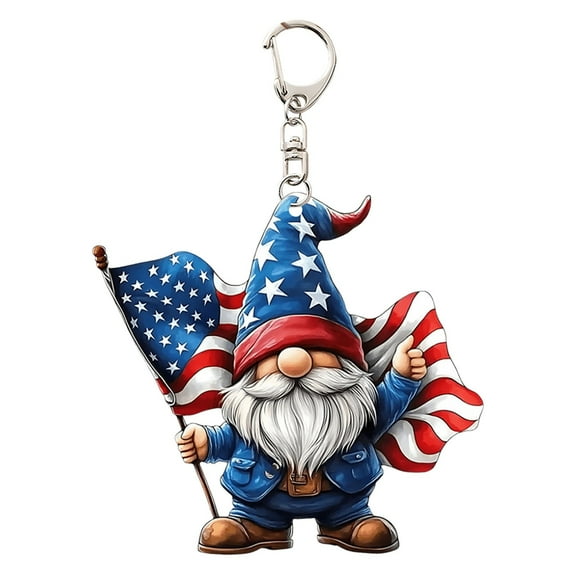 OAVQHLG3B 4th of July Car Rear View Mirror Accessories Car Mirror Hanging Accessories Car Pendant, Car Charms Ornament - Swinging Ornaments Cars Accessory for Men and Women Hanger