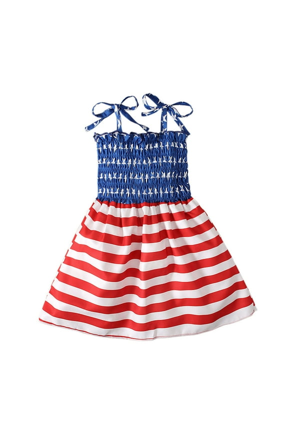 4th of July Baby Girl Outfits 4th of July Outfit Independence Day Shirt Skirt Set American Flag Summer Clothes