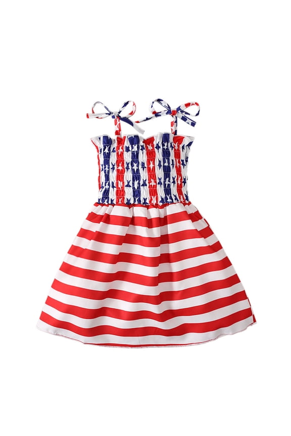 4th of July Baby Girl Outfits 4th of July Outfit Independence Day Shirt Skirt Set American Flag Summer Clothes