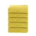 thumbnail image 1 of OAVQHLG3B 5 Pack Velvet Washcloths Set, Soft & Highly Absorbent Face Towels for Bath, Spa & Gym, Soft Fingertip Towels Quick Drying Microfiber Hand Towel 24” x 12” Wash Cloths, 1 of 6