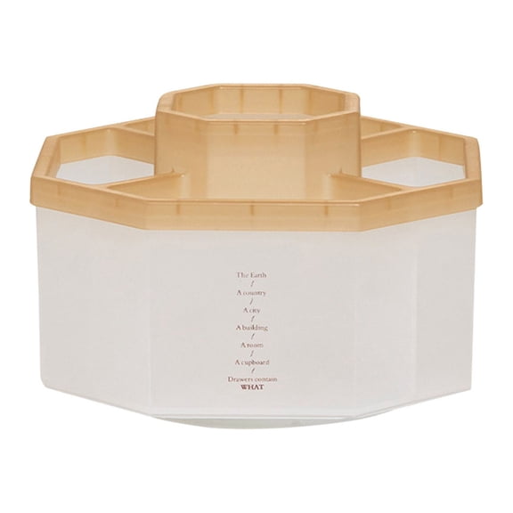 OAVQHLG3B 5 Slot Pen Cup,Multi Function Pen Pot,Pencil Holder Organizer,Multi capacity Marker Storage,Desktop Storage Caddy,Pen Holder Stand,Pen Barrel,Office Supplies