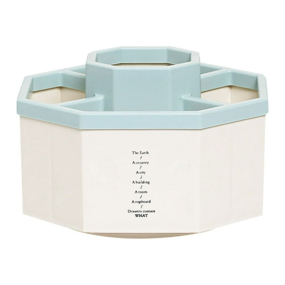 OAVQHLG3B 5 Slot Pen Cup,Multi Function Pen Pot,Pencil Holder Organizer,Multi capacity Marker Storage,Desktop Storage Caddy,Pen Holder Stand,Pen Barrel,Office Supplies