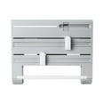 thumbnail image 1 of OAVQHLG3B 6-in-1Kitchen Storage Rack,Multifunctional Tin Foil Cling Film Cutter,Plastic Wrap Cling Film Foil Dispenser,Wall-Mount Storage,Rack Paper Towel Holder, 1 of 6