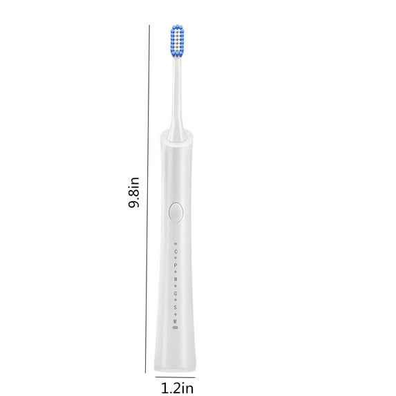 OAVQHLG3B Adult Sonic Toothbrush Electric Toothbrush Soft Bristles Sonic Cleaning Waterproof Rechargeable Automatic Toothbrush