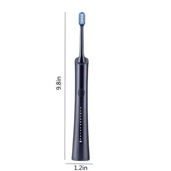 OAVQHLG3B Adult Sonic Toothbrush Electric Toothbrush Soft Bristles Sonic Cleaning Waterproof Rechargeable Automatic Toothbrush