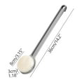 thumbnail image 1 of OAVQHLG3B Bath Brush with Long Handle Antiskid Shower Brush for Exfoliating, Natural Bristle Scrubber for Back Use Wet or Dry, 1 of 5