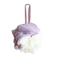 thumbnail image 1 of OAVQHLG3B Bath Sponges Loofahs Shower Sponge Exfoliating Body Scrubber Sponge Household Essentials,Loofah Mesh Shower Ball Bathroom Accessories for Men Women(Purple), 1 of 5