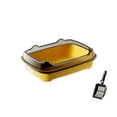 thumbnail image 1 of OAVQHLG3B Cat Litter Box,Cat Boxes for Indoor Cats,Cat Litter Pan for Kitty,Litter Box with Low Entry,Easy to Clean,Anti-Splashing, 1 of 6
