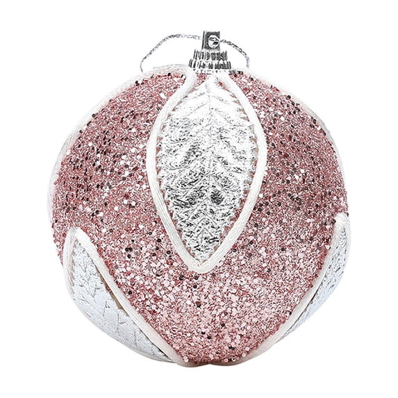 OAVQHLG3B Christmas Ball Ornaments Fabric Christmas Balls Christmas Tree Pendant 8CM Colorful Balls Christmas Hanging Decoration Balls Christmas Decoration