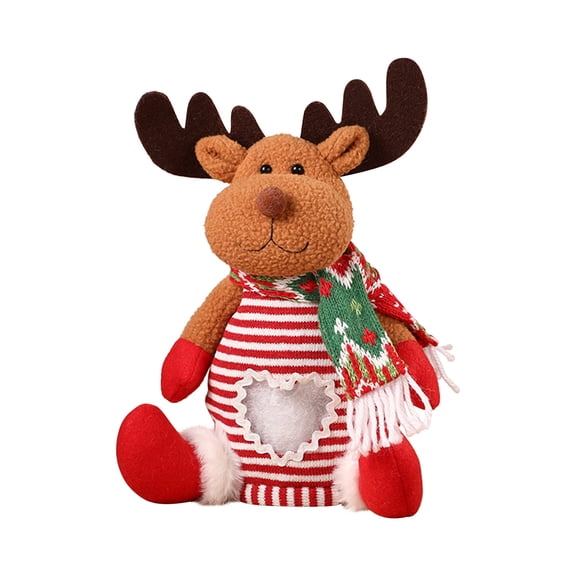 OAVQHLG3B Christmas Candy Cane Santa Candy Container Chocolate Storage Bag Christmas Table Decoration Christmas Eve Gift Bag