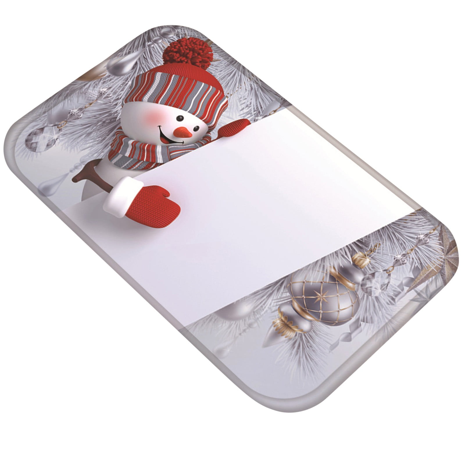 OAVQHLG3B Christmas Door Mat Outdoor Mat for Front Door Merry