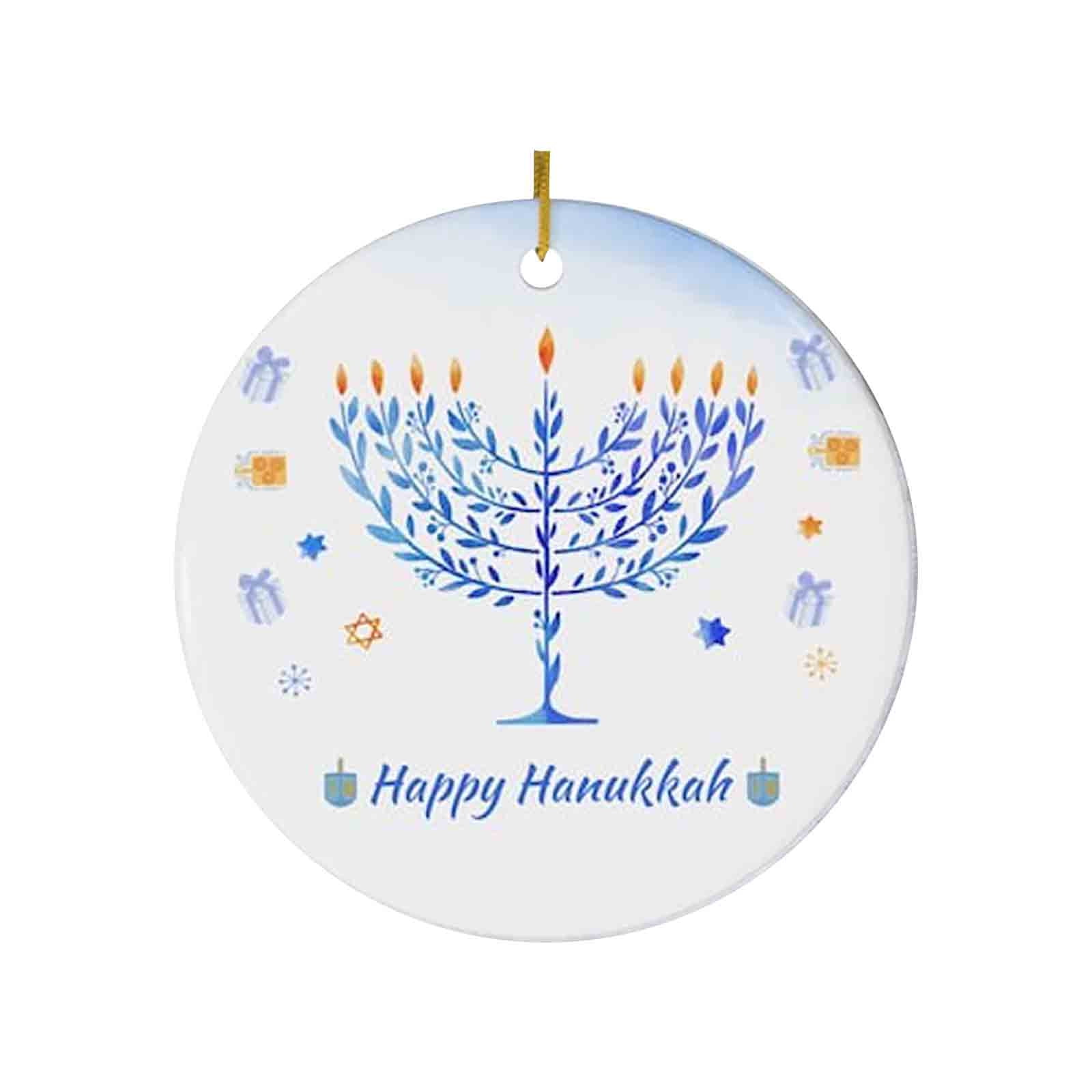Xmas hanukkah ornaments