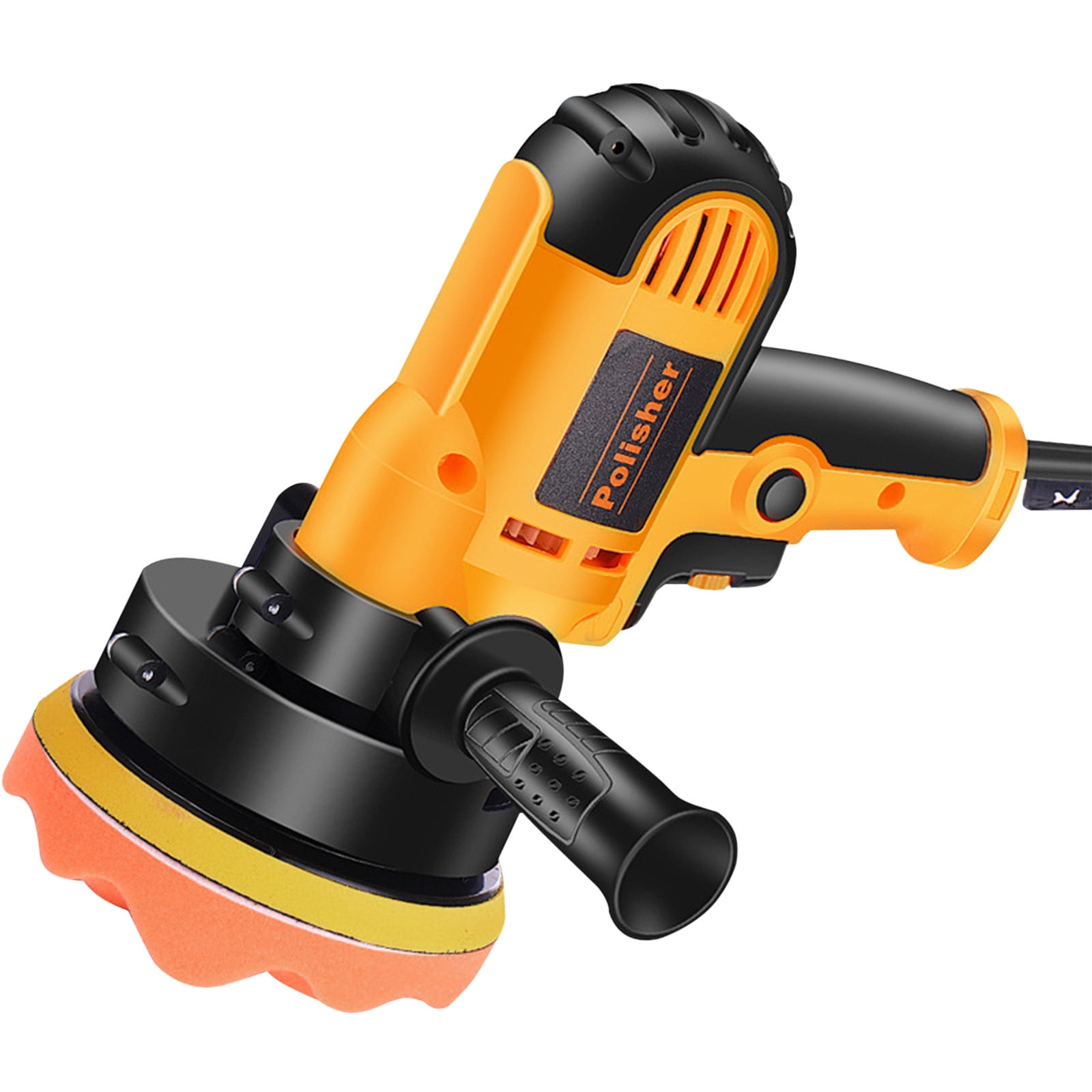 OAVQHLG3B Electric Car Polisher Machine 700W/110V, 6 Variable Speed 1000-3500RPM Auto Polishing Machine Stepless Speed Change Sanding Waxing Tools Car Accessories