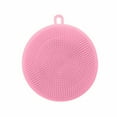 thumbnail image 1 of OAVQHLG3B Silicone Dish Scrubber, Silicone Sponge Dish Brush Food Grade Reusable Rubber Sponges Dishwasher Safe and Dry Fast for Kitchen Dish Dishes Fruits Vegetables Washing and Cleaning, 1 of 4