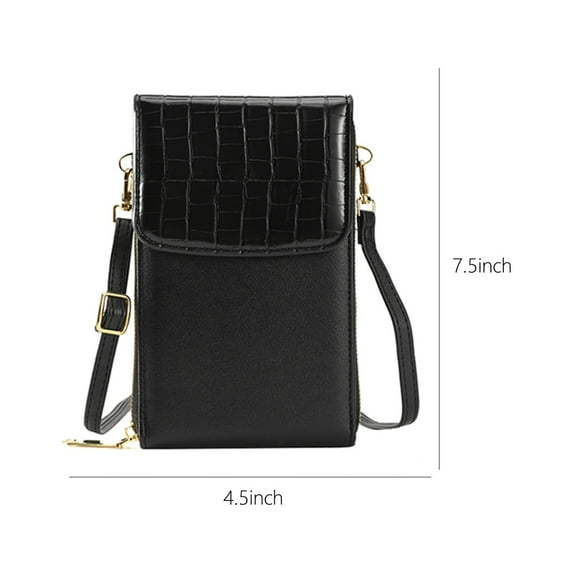 OAVQHLG3B Women Soft Leather Shoulder Handbag Multi Pocket Crossbody Bag Ladies Purses Fashion Tote Top Handle Satchel