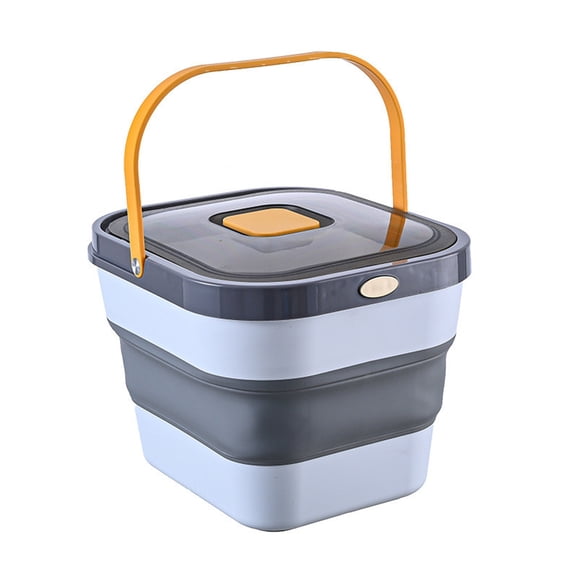 OAVQHLG3B Collapsible Dog Food Storage Container, Pet Food Storage Containers 15 Pounds, Foldable Pet Dog Bin For Food