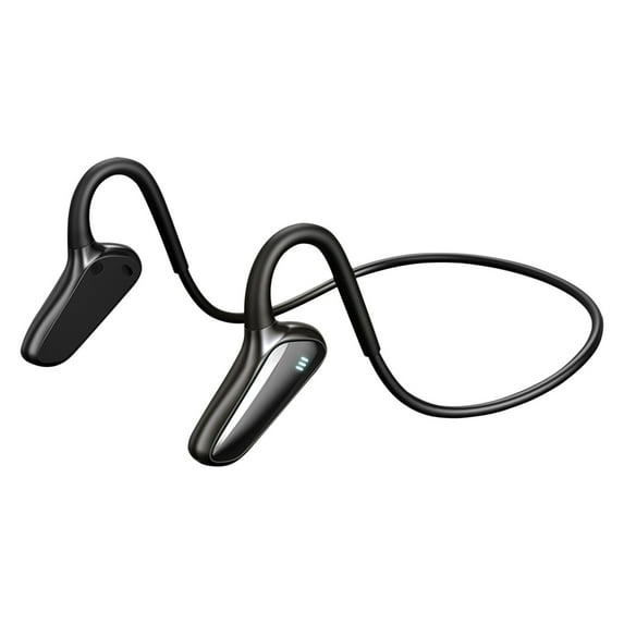 OAVQHLG3B Conductive Headset Bluetooth Open Ear Headphones Sweatproof Sports Headset For Running Cycling Hiking Gym Climbing Driving