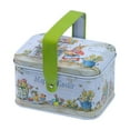 thumbnail image 1 of OAVQHLG3B Cookie Tin Cute Strawberry Candy Tin Container Empty Metal Tins Box with Handle Rectangle Biscuit Storage Tin Can Goody Treat Tin for Christmas Wedding Baby Shower Party Favor, 1 of 6