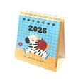 thumbnail image 1 of OAVQHLG3B Cute Horses Calendar 2026 Mini Desk Calendar Cute Calendar Ornament Student Study Planner Desk Calendar Suitable For Holiday Decorations, 1 of 6